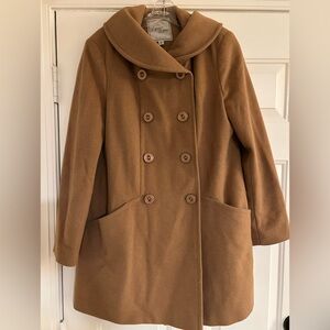 Larry Levine double breasted peacoat